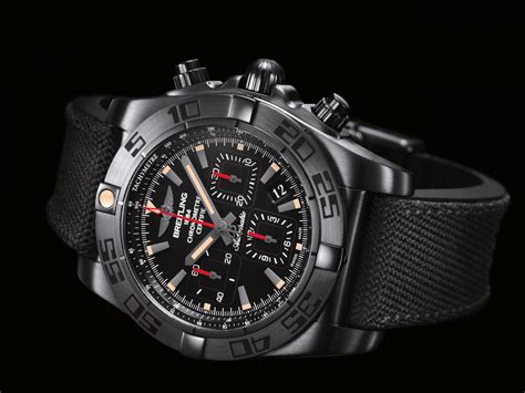 breitling blacksteel chronomat
